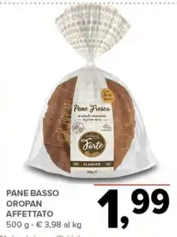 Todis Pane basso oropan affettato offerta