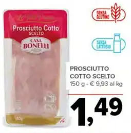 Todis Prosciutto cotto scelto offerta