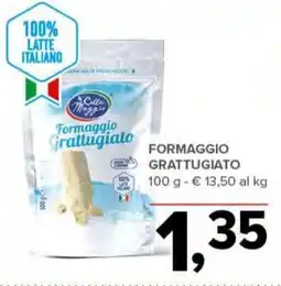 Todis Formaggio grattugiato offerta