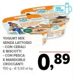 Todis Mila Yogurt mix senza lattosio offerta