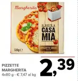 Todis Pizzette margherita offerta