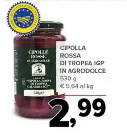 Todis Cipolle rosse di tropea IGP in agrodolce offerta