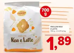 Todis Frollini riso e latte offerta