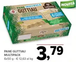 Todis Pane carasau multipack offerta