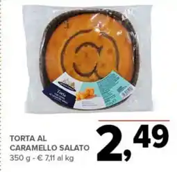 Todis Torta al caramello salato offerta