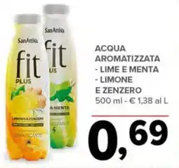 Todis Acqua aromatizzata - lime e menta e zenzero offerta