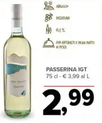 Todis Passerina IGT offerta
