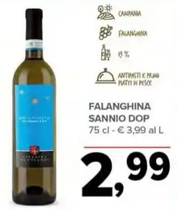 Todis Falanghina sannio DOP offerta