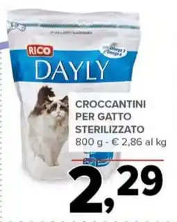 Todis RICO Croccantini per gatto sterilizzato offerta