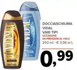 Todis Docciaschiuma vidal vari tipi offerta