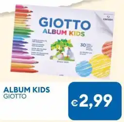 MD Discount Album kids GIOTTO offerta