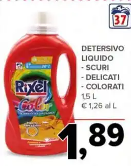Todis Rixel Detersivo liquido - scuri - delicati - colorati offerta