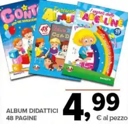 Todis Album didattici 48 pagine offerta