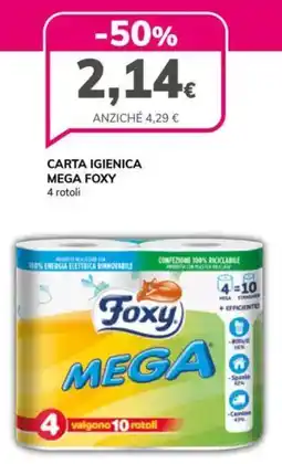 Basko Carta igienica mega FOXY offerta