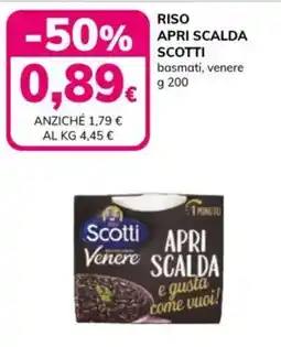 Basko Riso apri scalda SCOTTI offerta