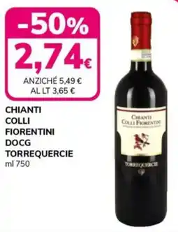 Basko Chianti colli fiorentini DOCG torrequercie offerta