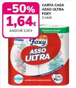 Basko Carta casa asso ultra FOXY 2 rotoli offerta