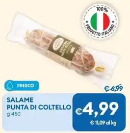MD Discount Salame punta di coltello offerta