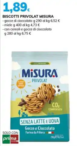 Basko Biscotti privolat MISURA offerta
