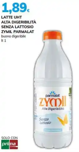 Basko Latte uht alta digeribilità senza lattosio zymil PARMALAT offerta