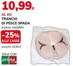 Basko Trancio di pesce spada offerta
