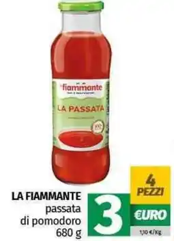 Pam LA FIAMMANTE passata di pomodoro offerta