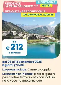 MD Discount Residence la tana del ghiro PIEMONTE BARDONECCHIA MONTAGNA HOTEL offerta