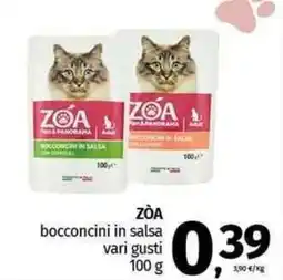 Pam ZÒA bocconcini in salsa vari gusti offerta