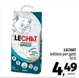 Pam LECHAT lettiera per gatti offerta