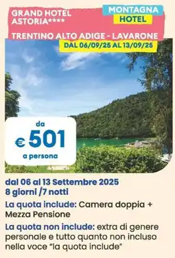 MD Discount Grand hotel astoria trentino alto adige lavarone MONTAGNA HOTEL offerta