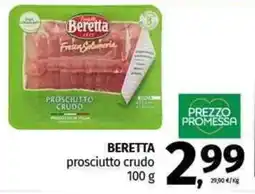 Pam BERETTA prosciutto crudo offerta