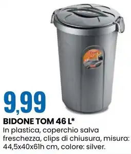 Eurospin Bidone tom offerta
