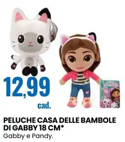 Eurospin Peluche casa delle bambole di gabby 18 cm offerta