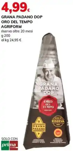 Basko Grana padano dop oro del tempo agriform offerta