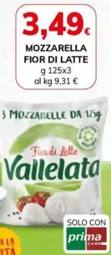 Basko Mozzarella fior di latte offerta