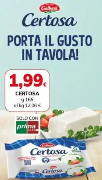 Basko Certosa offerta