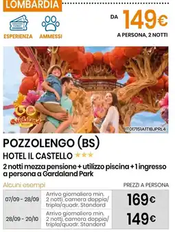 Eurospin Pozzolengo (BS) hotel il castello offerta