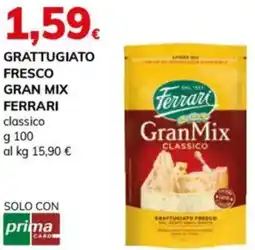 Basko Grattugiato fresco gran mix FERRARI offerta