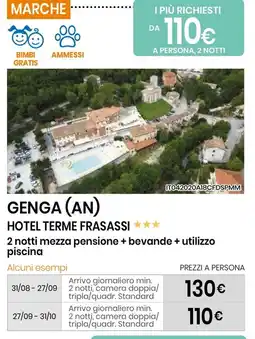 Eurospin Genga (AN) hotel terme frasassi offerta