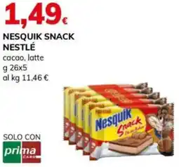 Basko Nesquik snack NESTLÉ offerta