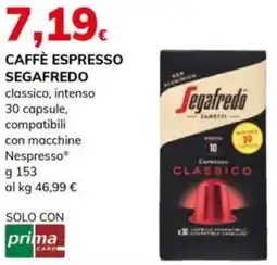 Basko Caffè espresso SEGAFREDO offerta