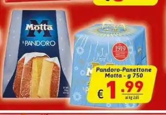 Ipercarni Motta - il pandoro 750 g(ml) offerta