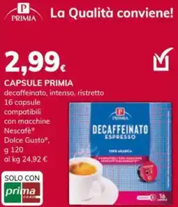 Basko Capsule PRIMIA offerta