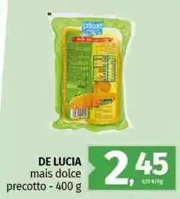 Pam DE LUCIA mais dolce precotto offerta