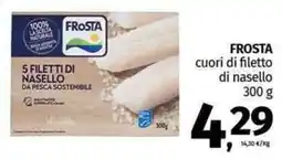 Pam FROSTA cuori di filetto di nasello offerta