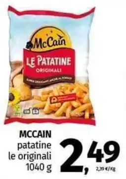 Pam MCCAIN patatine le originali offerta