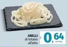 Pam Anelli di totano all'etto offerta