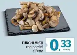Pam Funghi misti con porcini all'etto offerta