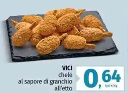 Pam VICI chele al sapore di granchio all'etto offerta