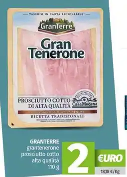 Pam GRANTERRE grantenerone prosciutto cotto alta qualità offerta